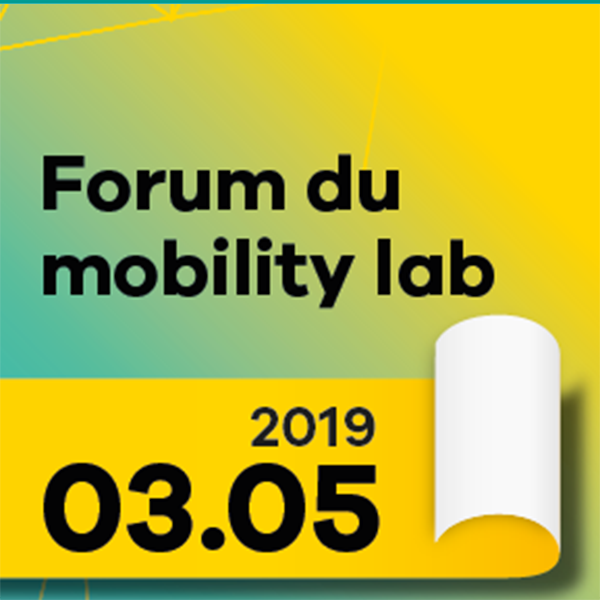 Save the date: Forum du mobility lab