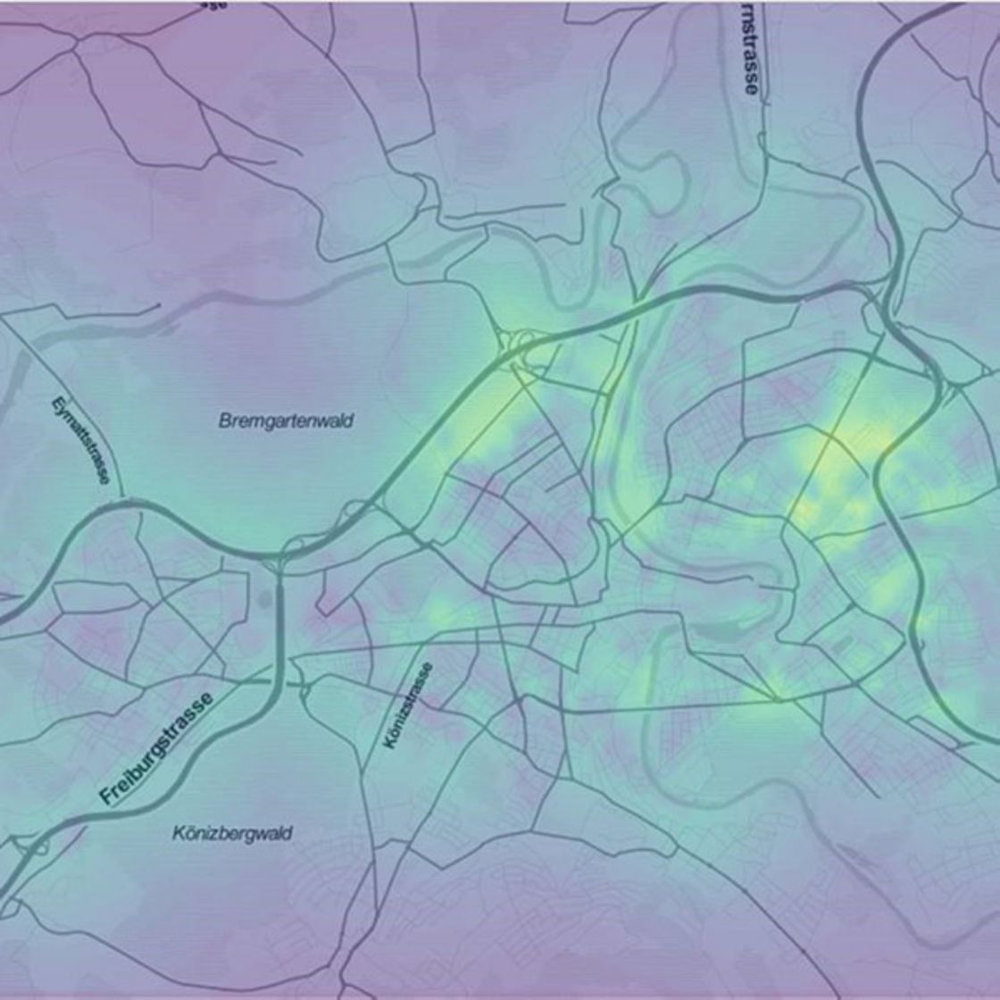 Kartografische Visualisierung von Umweltdaten